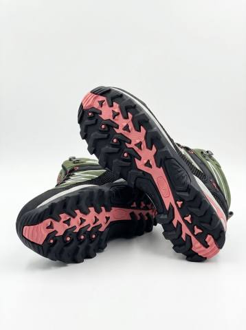 Ботинки женские CMP "RIGEL MID WMN TREKKING SHOES WP" 3Q12946 24ER (зеленый)