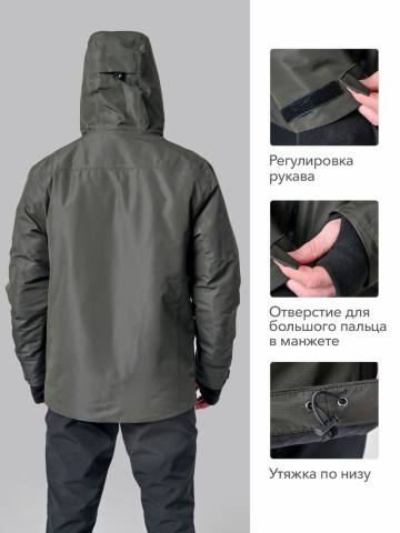Куртка демисезонная "Иткуль" (хаки)
