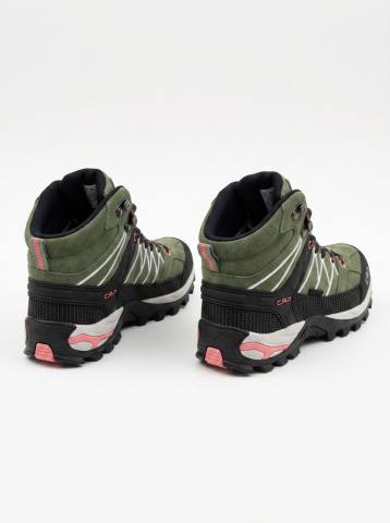 Ботинки женские CMP "RIGEL MID WMN TREKKING SHOES WP" 3Q12946 24ER (зеленый)