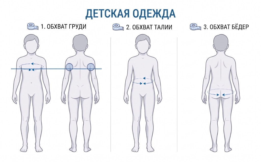Детская одежда - измерение 1