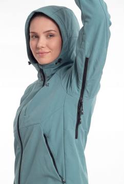 Куртка женская Softshell "Береть" (бирюзовый)