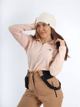 Шапка флисовая "Тундра" (молочный)