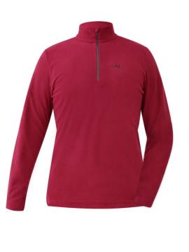 Куртка-анорак флисовая (бордовый)