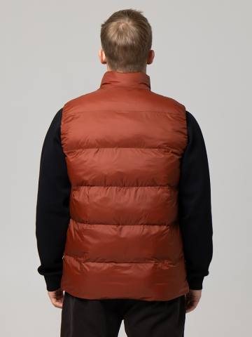 Жилет мужской утепленный STROBBS (терракотовый) E2506-7