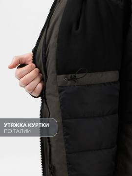 Костюм утепленный "Егерь" (темный хаки, с сумкой)