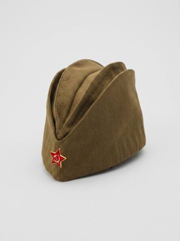 Пилотка СА оливковая со звездой (двойная)