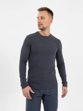 Лонгслив мужской арт.9337 (темно-серый)