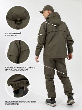 Костюм противоэнцефалитный "Тайга-С" (оливковый)