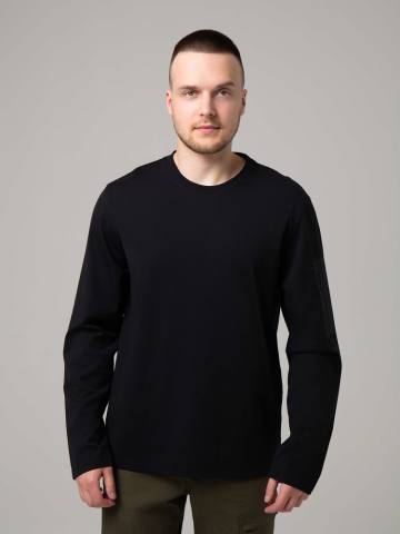 Лонгслив мужской STROBBS (черный) Е2504-3
