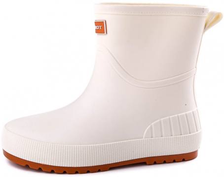 Сапоги резиновые женские (молочный) 