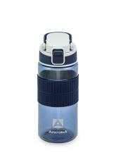 Бутылка для воды Арктика тритановая с трубочкой (синий) 550 мл