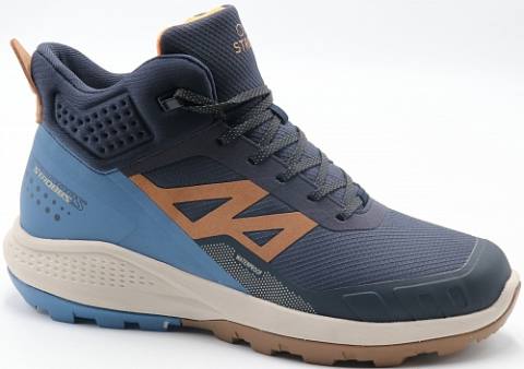 Ботинки унисекс зимние STROBBS F8414-2 (синий)