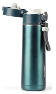 Термобутылка BAROUGE "BT-005", 480 (темно-бирюзовый)