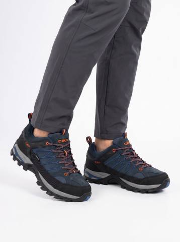 Полуботинки мужские CMP "RIGEL LOW TREKKING SHOES WP" 3Q13247 27NM (синий)