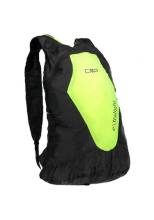 Рюкзак туристический CMP "PACKABLE"  15 л, 3V99777 U901 (черный/салатовый)