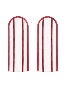 Погоны ФСИН белые 2-просветные (п/а)