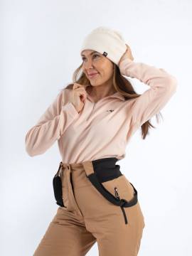 Шапка флисовая "Тундра" (молочный)