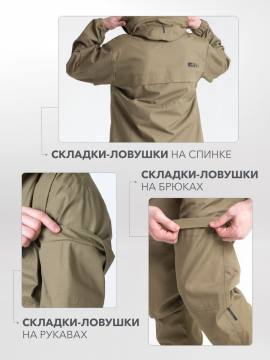 Костюм противоэнцефалитный с пропиткой "Таежный-Проф" (оливковый)