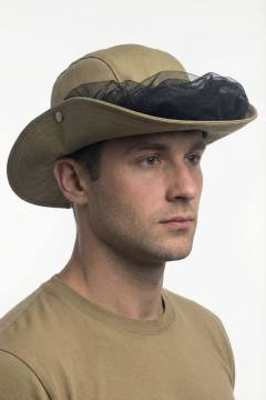 Панама с накомарником Н (хаки, полотно палаточное)