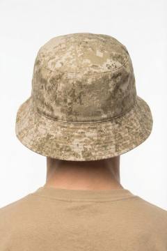 Панама двухсторонняя ("пинкод"/бежевый)