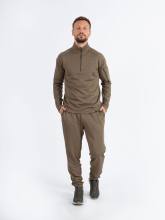 Костюм флисовый (олива, "вафля")