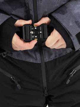 Комбинезон утепленный "Енисей" проклеен. (камуфляж/черный)