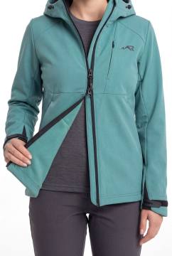 Куртка женская Softshell "Береть" (бирюзовый)