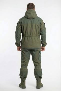 Костюм утепленный "Горка Н" на флисе (хаки)