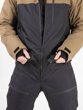 Комбинезон "Домбай" (хаки/черный)