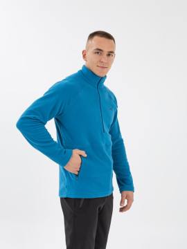 Куртка-анорак флисовая "Аргут" (морская волна)