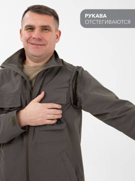 Костюм летний Softshell "Путешественник" (оливковый)