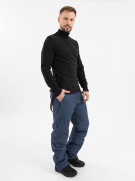 Куртка-анорак флисовая (черный)