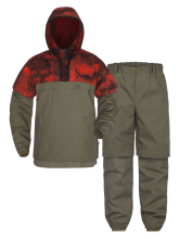 Костюм противоэнцефалитный "Тайга-С" (красный камуфляж/оливковый)