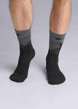 Носки мужские CLEVER "Солдат" (черный), К3384Л