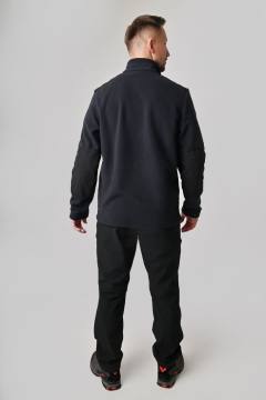 Куртка мужская "Чегет" (флис 400 темно-синий 524)