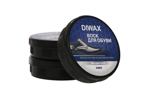 Воск для обуви DIWAX в банке (бесцветный) 60мл