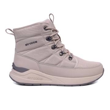 Ботинки женские зимние STROBBS F8515-12 (бежевый) (36-40)