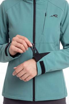 Куртка женская Softshell "Береть" (бирюзовый)