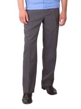 Брюки мужские для сотрудников РЖД (габардин, серый)