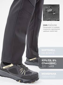 Брюки Softshell "Алдан Н" (черный 10 000)