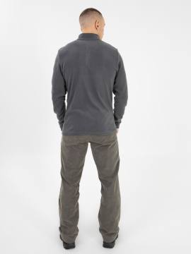 Куртка-анорак флисовая (темно-серый) 