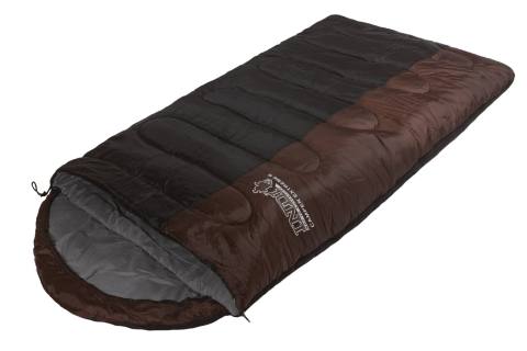 Спальный мешок INDIANA "CAMPER EXTREME" R-zip (черный) t +9/-27, правый