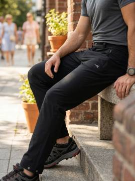 Брюки летние Softshell "Байкал" (черный)