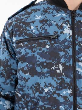 Куртка демисезонная "Пилот" (дюспо, синяя "цифра")