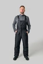 Полукомбинезон зимний "Норд К" (мембрана, черный)