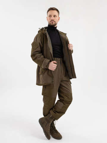 Костюм "Горка" на флисе (хаки)