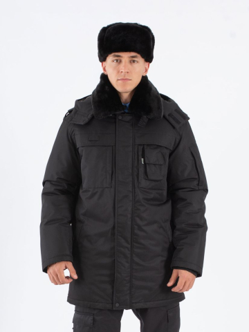 Куртка утепленная "Командор" (черный)