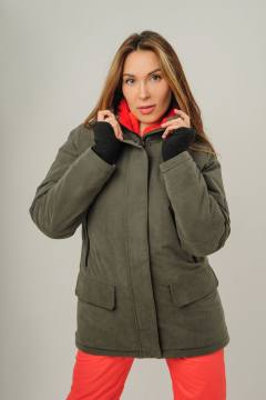 Куртка утепленная женская "Зима" (олива)