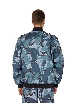 Куртка демисезонная "Пилот К" (курточная, синий камуфляж "кукла")