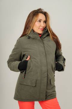 Куртка утепленная женская "Зима" (олива)